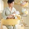 Stillkissen für die Zeit nach der Geburt: Taillenstütze zum Stillen, Liegen, Rückenlehne im Embrace-Stil für Babys