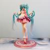 New Anime Hatsune Miku Cute Kawaii Virtual Singer Miku Manga Statue Figurines Pvc Action Figure Collectible Model Toy