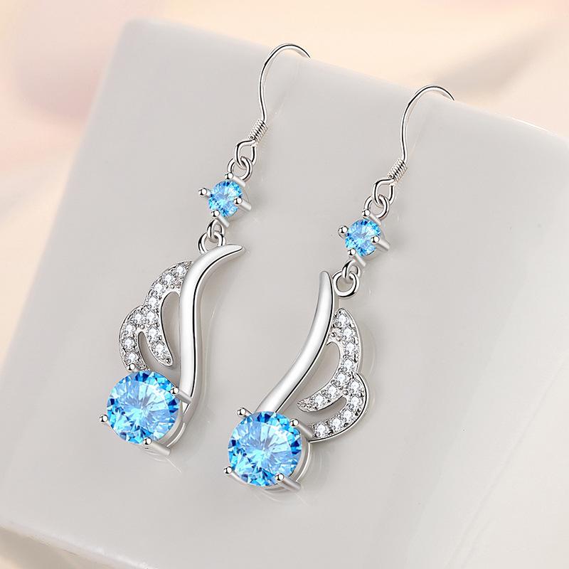 

Серьги-капли Lindon из медного сплава с цирконом, серьги-капли для женщин, подарки на свадьбу