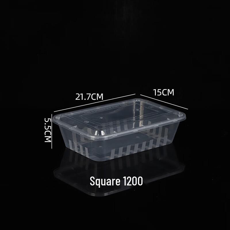 Disposable Plastic Food Containers with Lids