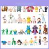 Conjunto de Figuras Colecionáveis Toy Story 4 Inclui Woody, Buzz Lightyear, E Mais!