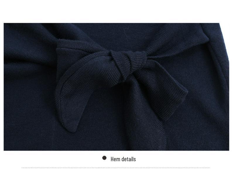 Snygg ullkofta i mamastil - Mångsidig tröja för kvinnor för höst/vinter