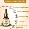 Khadi Omorose Clove Bud Essential Oil | Pure, Natural & Undiluted For Hair, Skin & Tooth (12 ML)