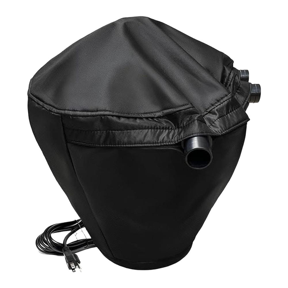 Black Pond Filter Cover Waterproof and Dustproof with UV Protection 12.2 x 12.2 x 15.9 Inches Oxford Cloth Material