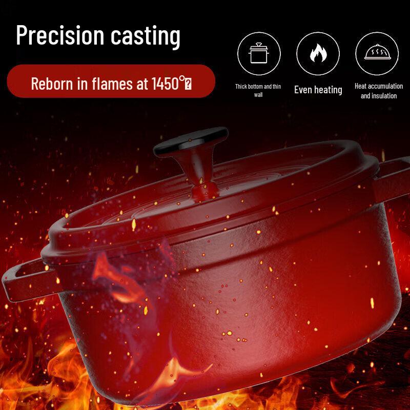 KBH Enameled Cast Iron Soup Pot