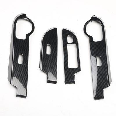 Peach Wood Carbon Fiber Anti-Scratch Sticker for 18-20 LHD/RHD Rush Cars