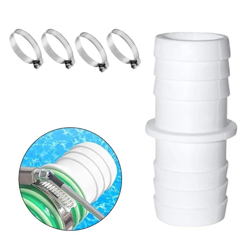 Multifuntional Pool Vacuum Hose Adapter 38mm Pool Hose Connector ABS Texture Suitable for Plastic Pool Equipment