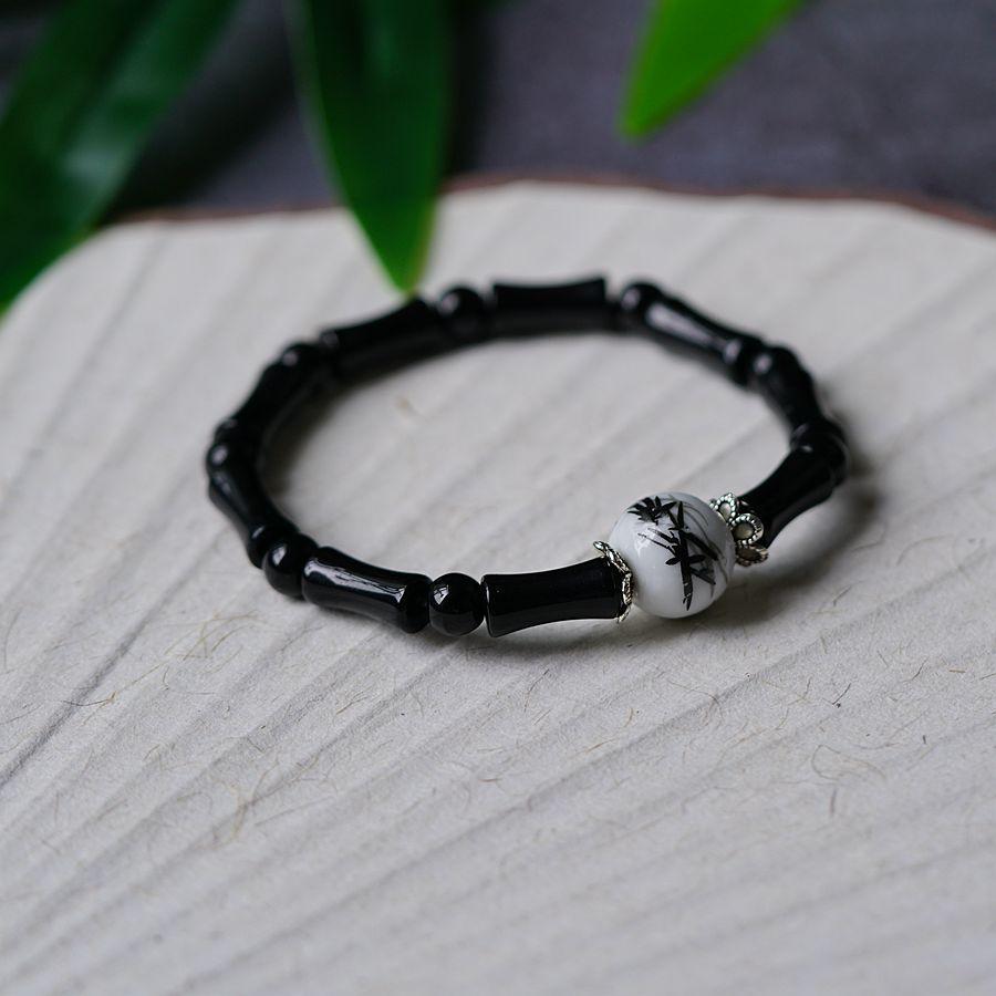 RUI RUI YU Spot High-rise Bamboo Bracelet Women's Ins Style Niche Light Luxury 100 Personality High Appearance Level Network Red Bracelet