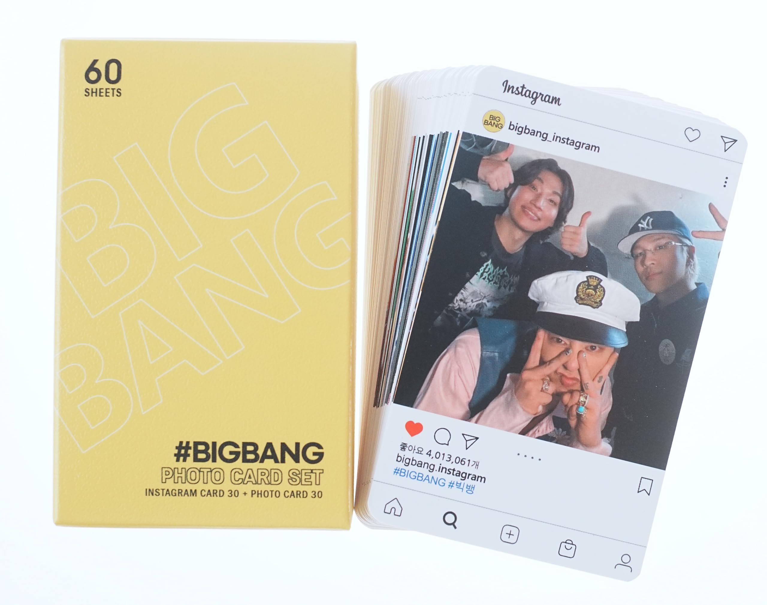 

BIGBANG Big Bang Товары Специальный набор фотокарточек 60 штук Коллекционные карточки Инста-карточки