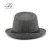 Autumn and winter new fashion personalized flower top hat women's British retro woolen jazz hat men's street performance hat