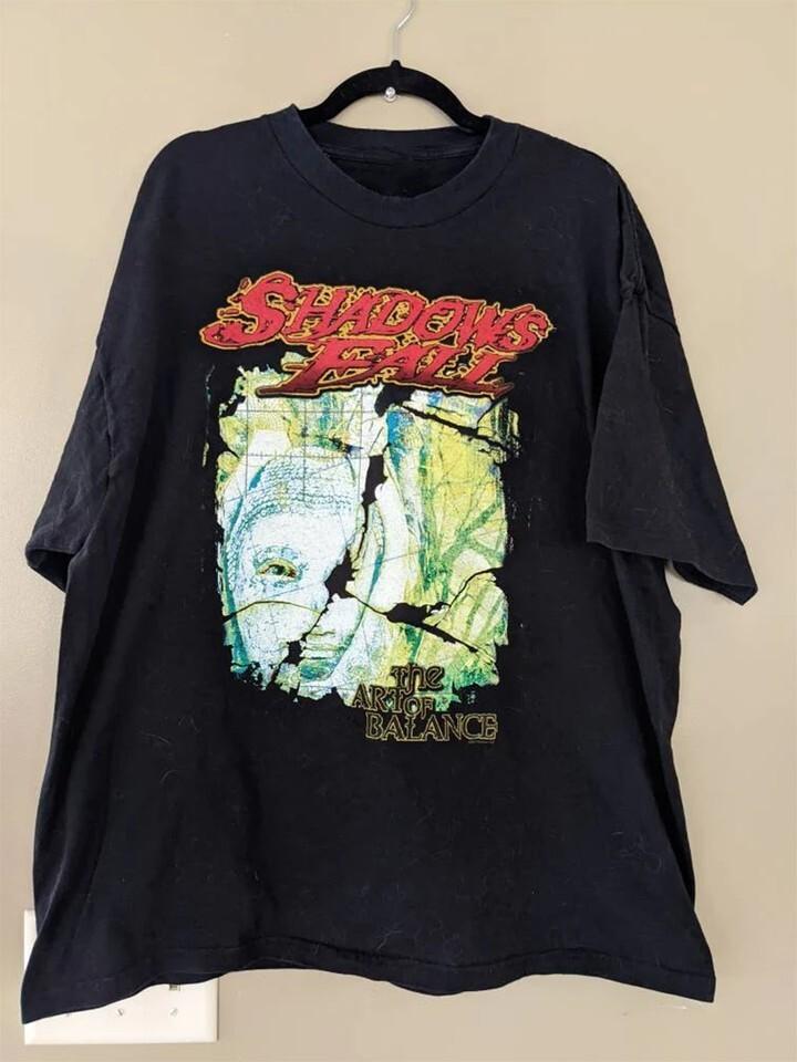 The Art of Balance Shadows Fall Black T-Shirt Cotton S-234XL XXL