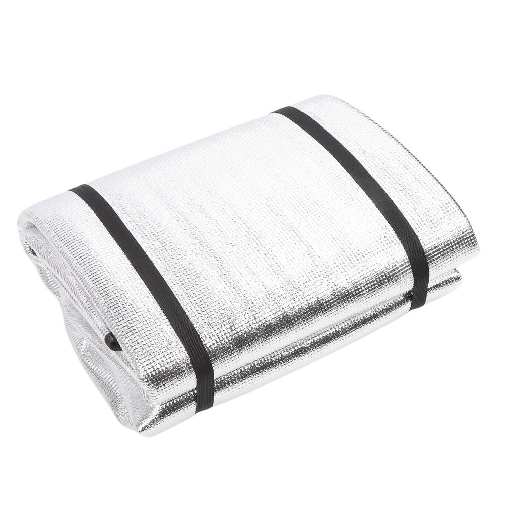 Picnic Mat Damp Proof Splash Proof Double Sided Aluminum Film Thickened Camping Blanket for Tent Outdoor
