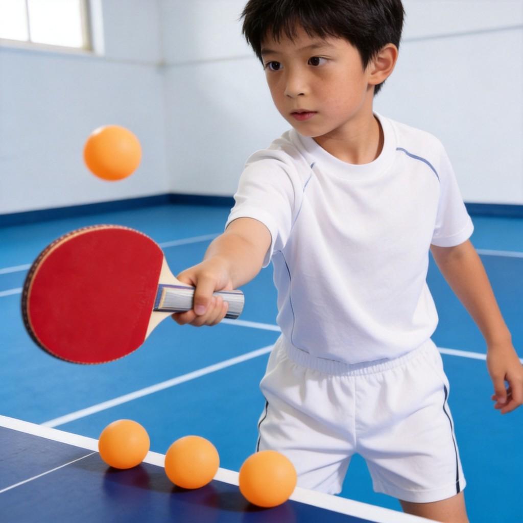 Table Tennis Racket Pack With Long And Short Handles For Beginners And Advanced Players