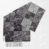 In-Stock Checkerboard Pattern Cashmere Wool Scarf Snood - High-End, Warm, Comfortable, Unisex