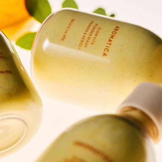 AROMATICA Glow Vita Powder Wash Orange & Neroli 60g