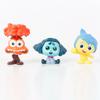 9 Stück/Set Mini Inside Out 2 Actionfigur Spielzeug Animation Design Film Freude Angst Wut Traurigkeit Ekel Angst Miniaturfiguren Statuen Kinder Geschenk