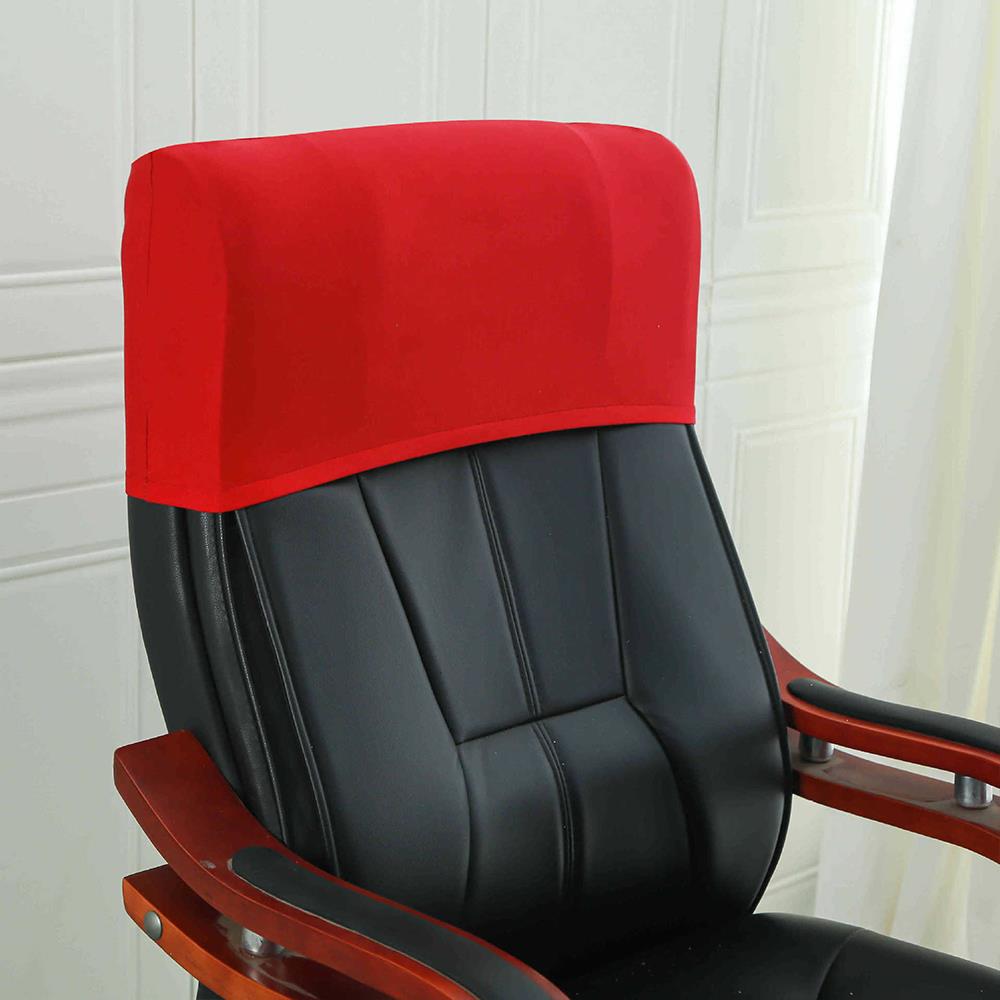 Elastic Office Chair Backrest Cover Chair Back Protector Backrest Slipcover Dust-proof Chair Back Covers Chair Head Pillowcase