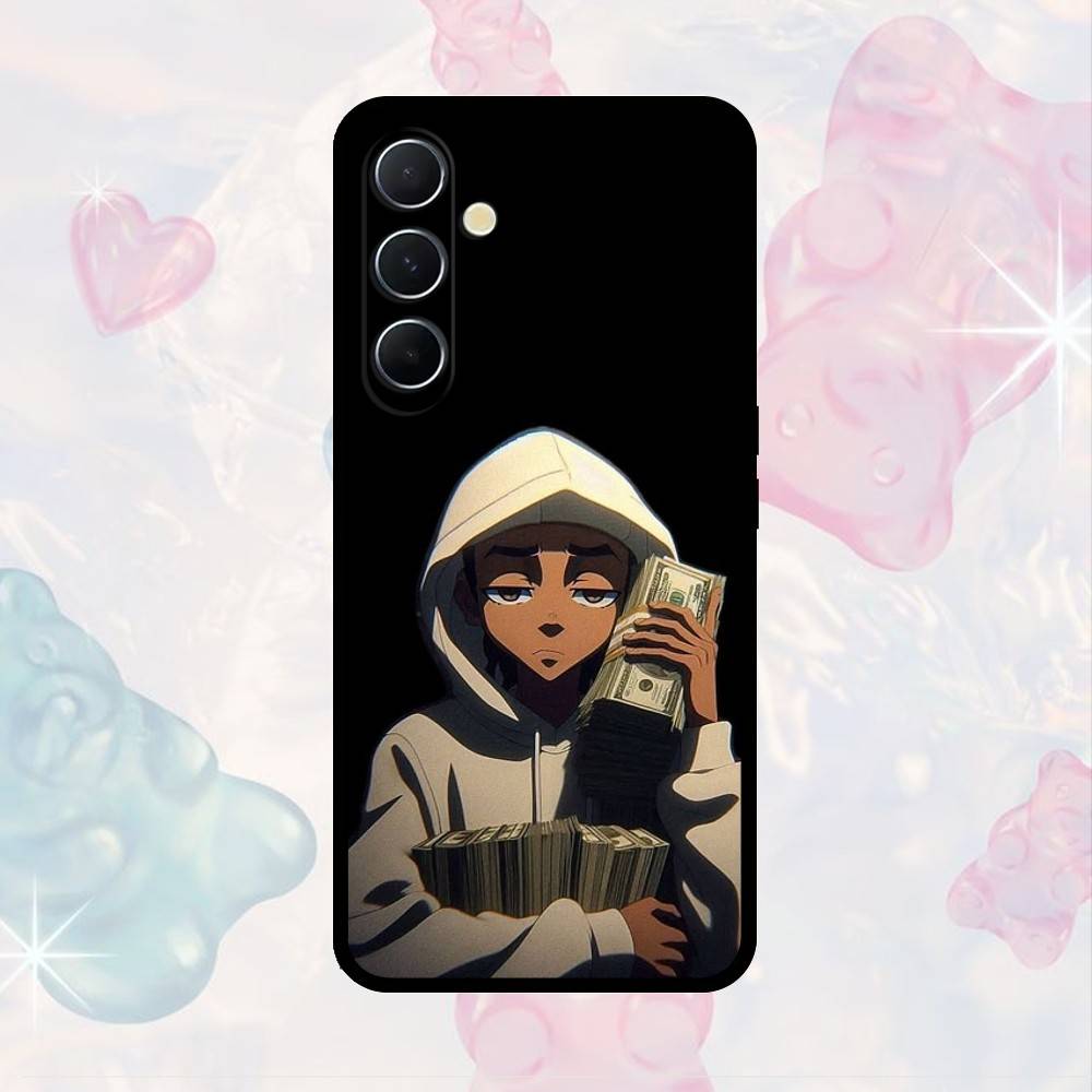AAA The Boondocks   Phone Case For Samsung S25,S24,S21,S22,S23,S30,Ultra,S20,Plus,Fe,Note,10,9,5G Black Cover