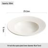Nordic Ceramic Shallow Dinner & Dessert Plate