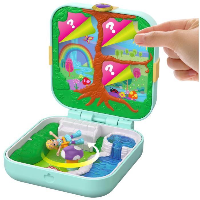 Coffret Secret La Forêt Enchantée de Polly - POLLY POCKET - Mini-figurine - 4 ans - Vert