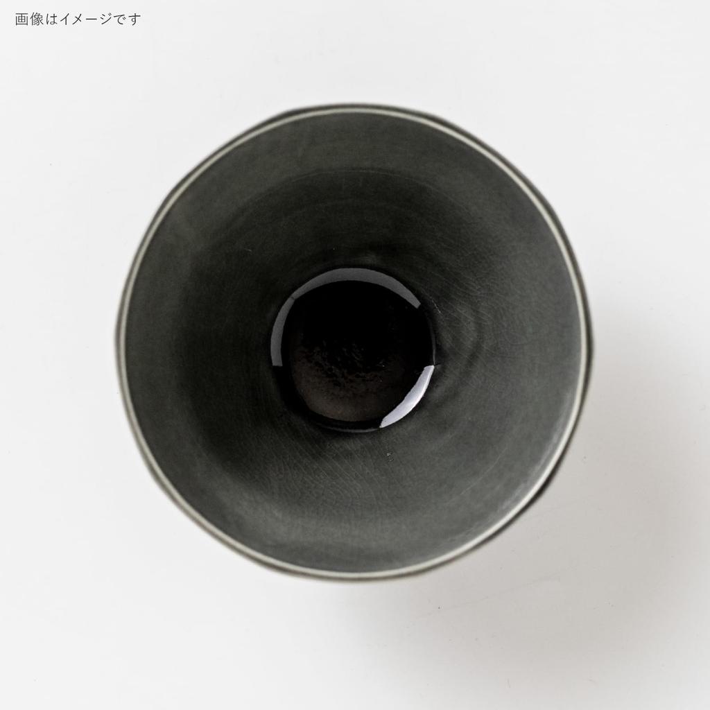 Minoru Pottery Shade 115 Rice Bowl, Black