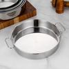 Stainless Steel Round Steaming Pan Set