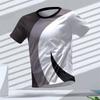 Gym Summer Quick Dry Breathable Men's T Shirt Outdoor Run Fitness Sports Short Sleeve Casual O-neck Men Gym Sportswear T-shirt