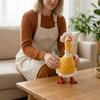 Desktop Mini Goose Outfit Statue Cute Creative Porch Goose Clothes Sunflower Clothing Set Garden Porch Decor