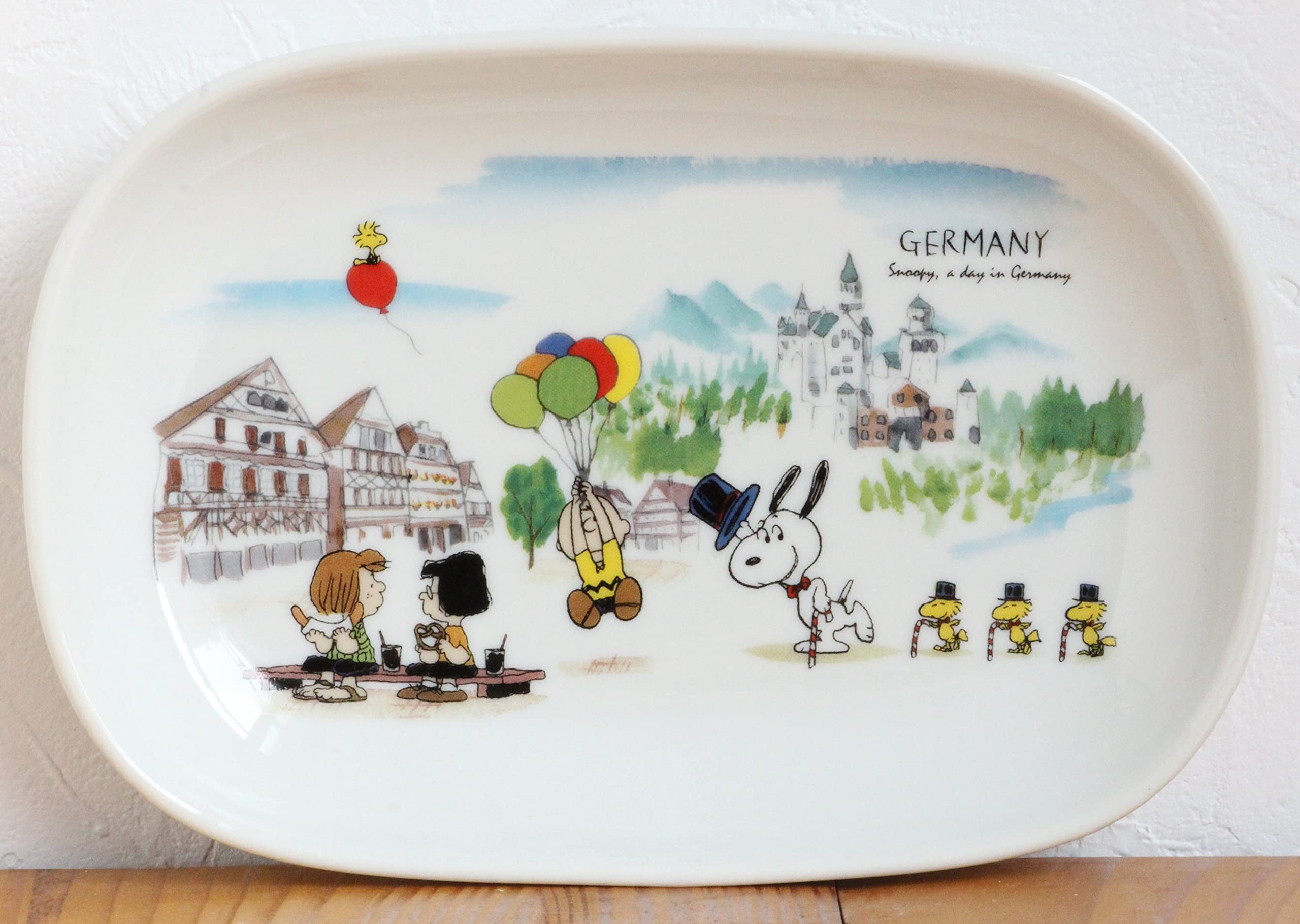 

Shimizu Ceramics Snoopy Овальный Германия Набор из 2 3870067 Тарелки, & Мексика, Дизайны,