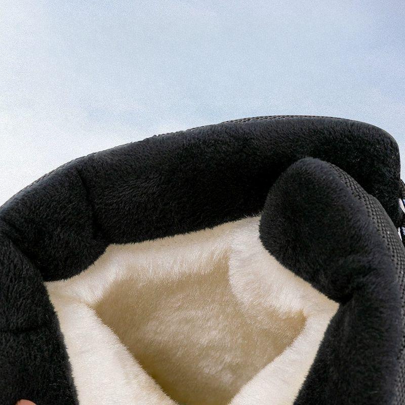 2026 New arrival Winter Men Snow Boots Warm Plush Men's Boots Waterproof High-top Ankle Boots Non-slip Men's Hiking Sneakers