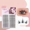 Non Adhesive False Eyelashes Self-Adhesive Diy Segmented Eyelash Extension Anime Eye Magnifying Tool