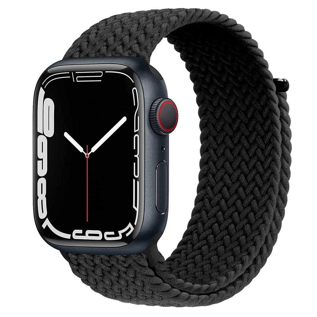 Band For Apple watch strap 44mm 40mm 45mm 41mm 42mm ultra 49mm correa Braided Solo Loop bracelet Apple watch series 7 3 5 se 6 8