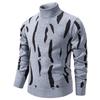 Men S Casual Pullover Fleece Knit Sweater High Neck