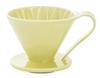 Ceramic Drip CAFEC - ARITA Cup1 Yellow CFD-1YE