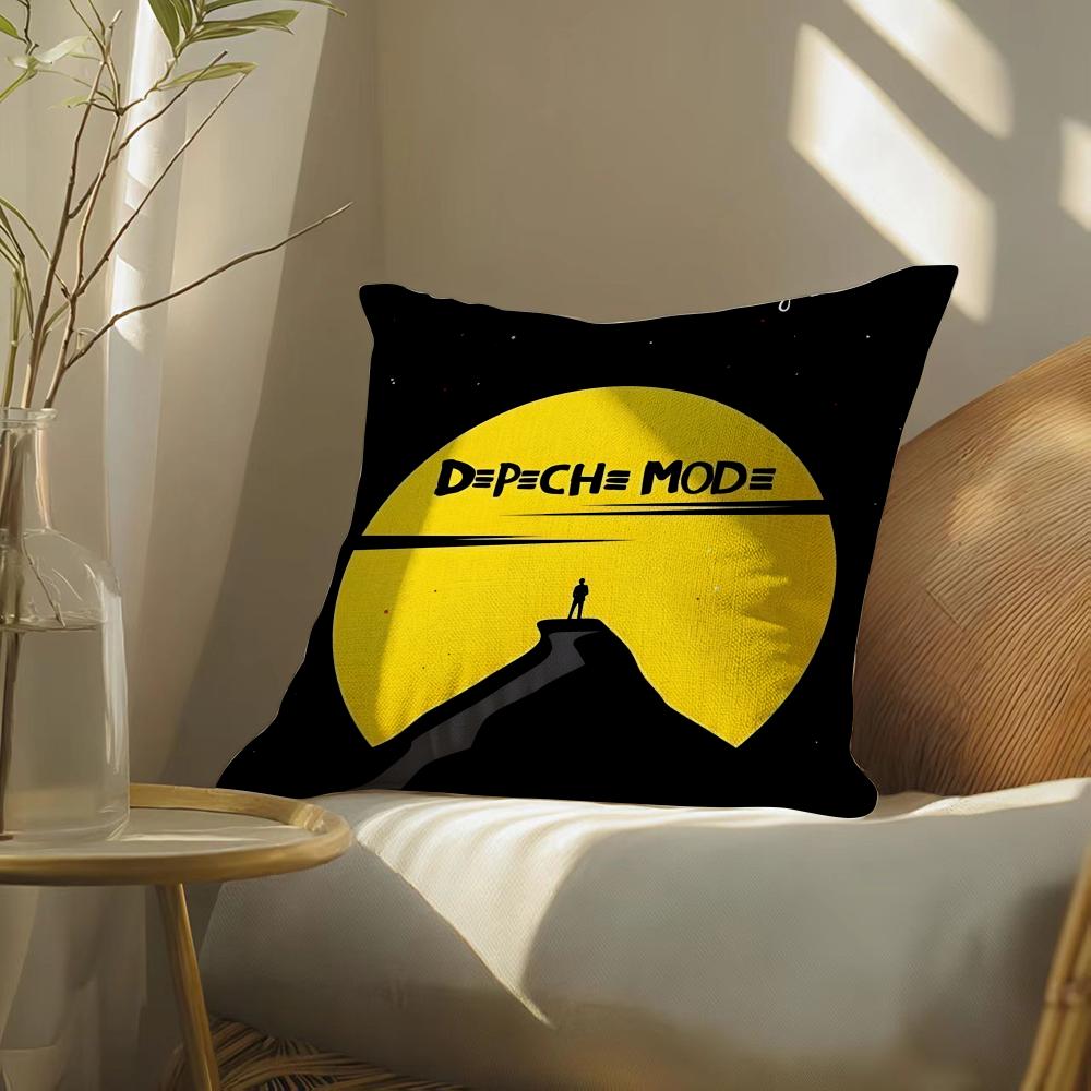 Bandd-Depechem-Modemementomori Pillow Case Pillowcase, Double-Sided Printed, Sofa Cushion, Bedroom Headboard
