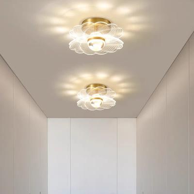 Italienische Minimalistische Design Deckenleuchte Eingang Beleuchtung Flur Balkon LED Deckenleuchte Nordisch Restaurant Bar Freiflächen Leuchte