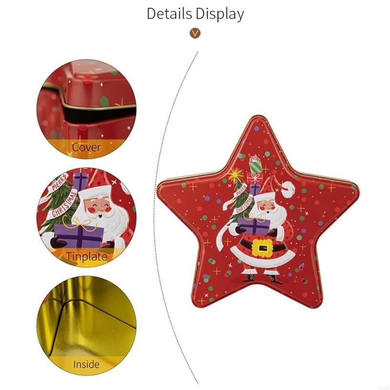 

Unique Christmas Tin Star Storage Box Durable Tin Star Candy Storage Box Adds A Touch Of Christmas Spirit To Any Space X3UC China Mainland