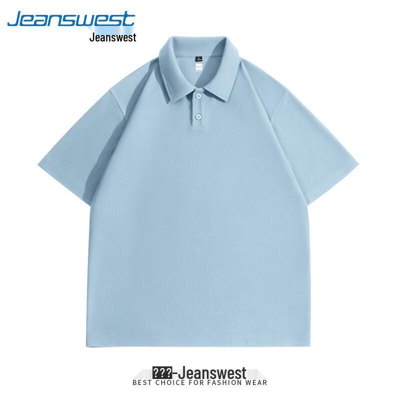 Jeanswest Herren Waffelstrick Poloshirt