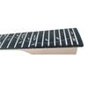 Yinfente Electric Guitar Neck 24 Frets 25.5 Inch Maple Wood Rosewood Fretboard Tree and Vine Inlay Floyd Rose Lock Style DIY Guitar Project