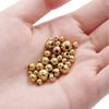30-100Pcs 3-8mm Stainless Steel Beads Ball Loose Spacer Beads Jewelry Findings for DIY Bracelet Necklace Jewelry Making Supplies