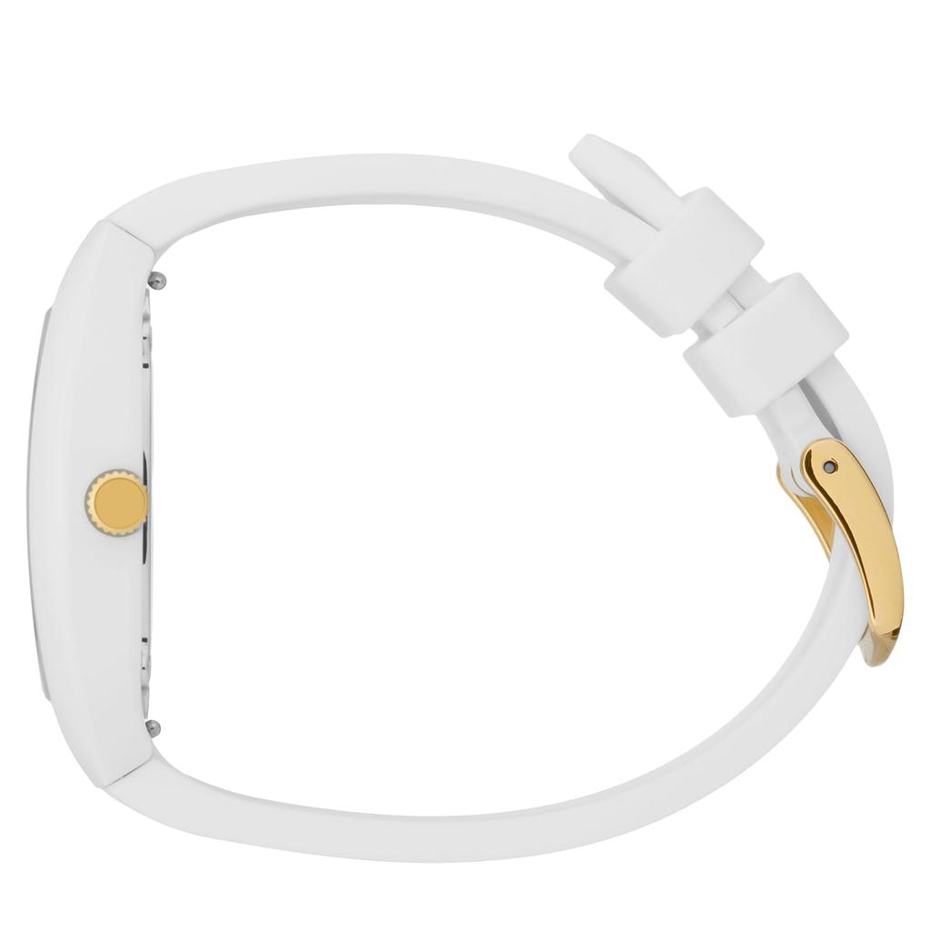 Authorized Dealer [Ice-watch] Ice-watch Watch Women's Watch 024033 [ICE Boliday] Dome White Glitter Gold Small Second Hand Date