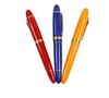 Ranvi JinHao 159 Fountain Pen Gold Trim Medium Nib 3 Pieces 3 Colors 0.5mm (Red, Blue, Orange)