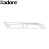 For Nissan Kicks 2017-    Matte Car Center Air Condition Vent Outlet Cover Trim Interior Molding Accessories