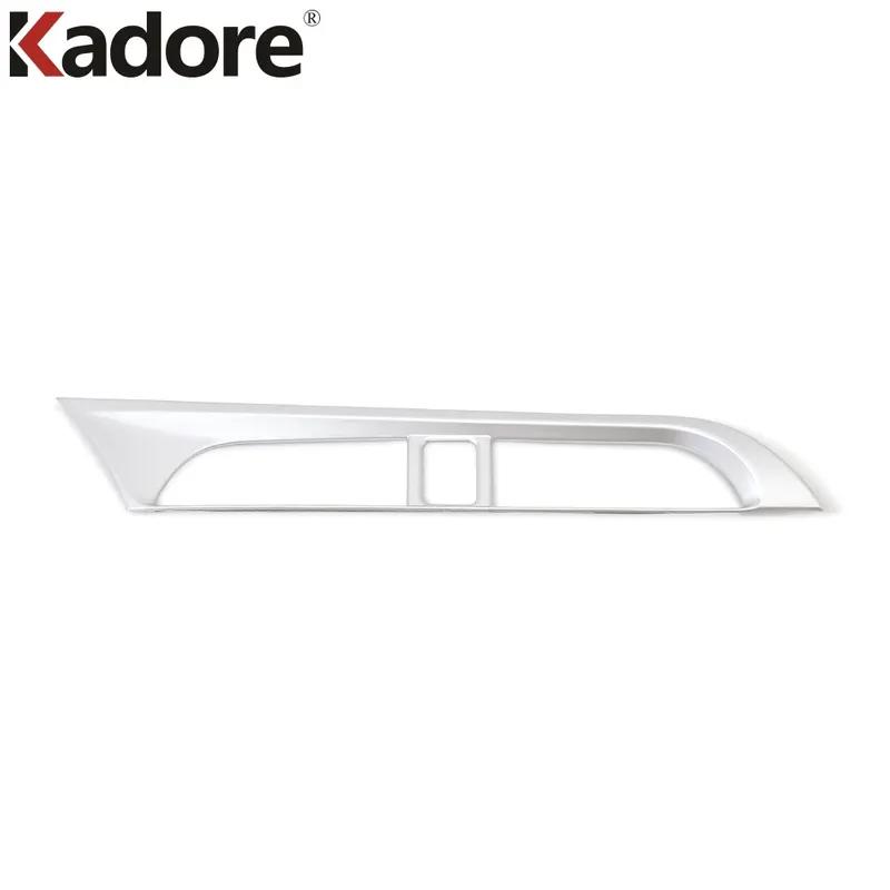 For Nissan Kicks 2017-    Matte Car Center Air Condition Vent Outlet Cover Trim Interior Molding Accessories