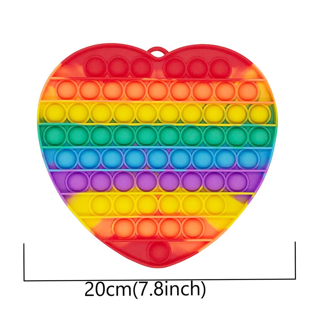 1 STK Push Bubble Sensorisk leketøy Spesielle behov Stress Reliever