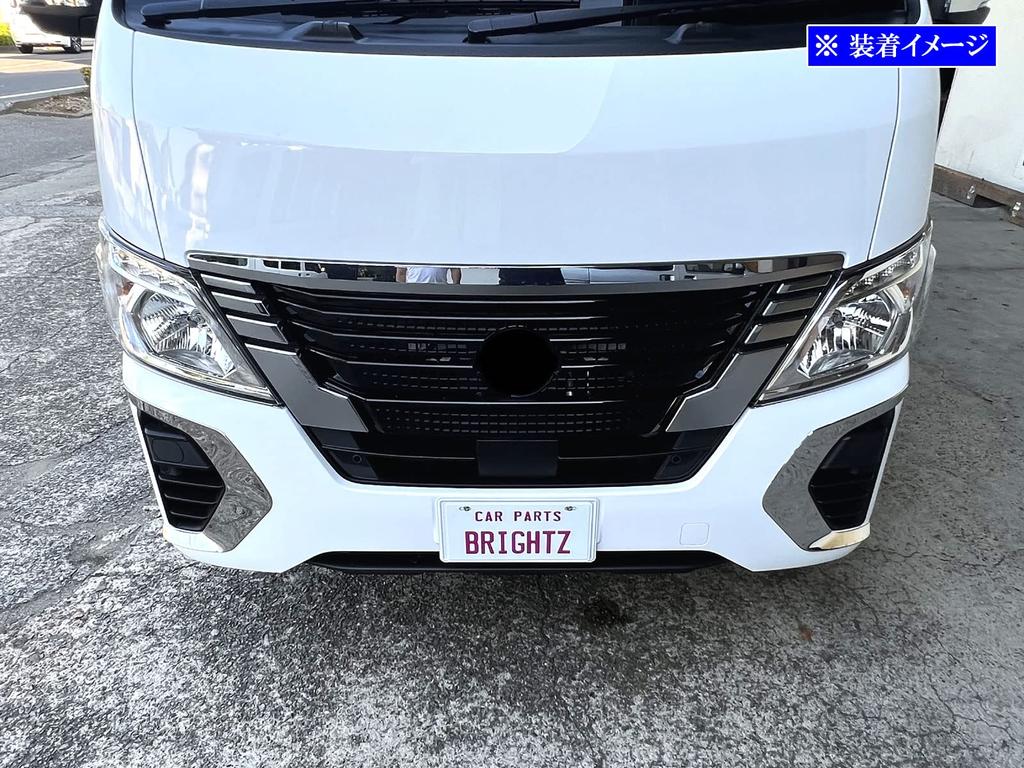 BRIGHTZ Отделка из нержавеющей стали Боковые накладки противотуманных фар для Toyota Caravan E26 Ультра-зеркальные (Набор из 2 предметов) (фургон) [FRO-ETC-MID-019]