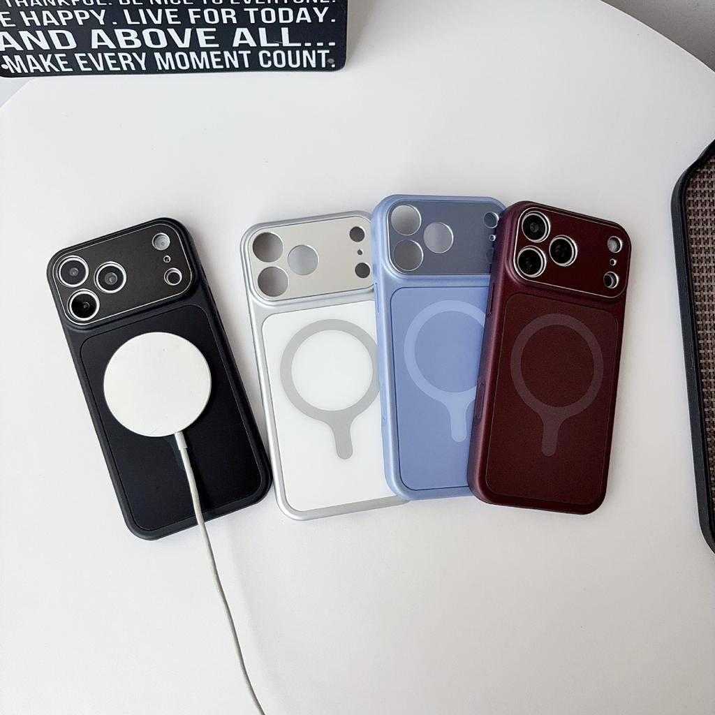 Applicable To Apple 18ProMax Racket Magnetic Mobile Phone Case, New Matte iPhone17 Premium Protective Case 16