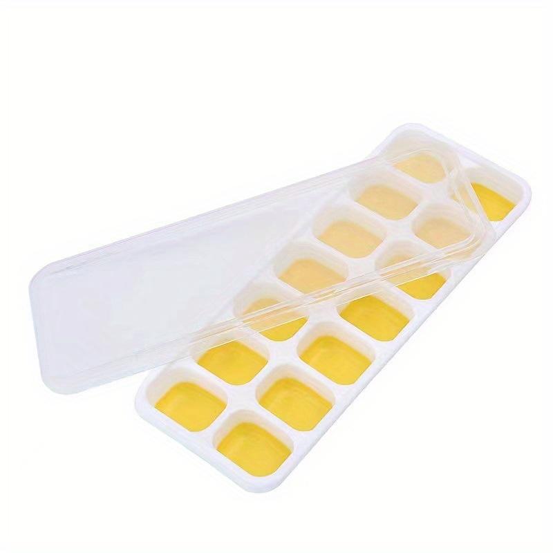 1PC  Ice Cube Mold, Silicone Ice Cube Tray, Multifunctional Household Chocolate Mold with Detachable Cover