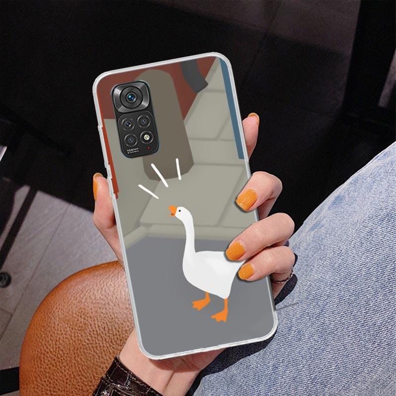 Cartoon Cute Goose Game Phone Case For Xiaomi Redmi Note 15 14 13 12S 12 11 Pro Plus 14S 11S 11E 10 10S 11T 5G Personalized Cove