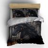 Majestic Unicorn Decor Set Bedding Set With 1 Duvet Cover 2 Pillowcases Single Double King Queen, Gift